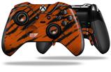Tie Dye Bengal Side Stripes - Decal Style Skin fits Microsoft XBOX One ELITE Wireless Controller