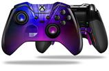 Bent Light Blueish - Decal Style Skin fits Microsoft XBOX One ELITE Wireless Controller