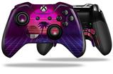 Synth Beach - Decal Style Skin fits Microsoft XBOX One ELITE Wireless Controller