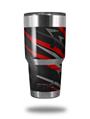 WraptorSkinz Skin Wrap compatible with RTIC 30oz ORIGINAL 2017 AND OLDER Tumblers Baja 0014 Red (TUMBLER NOT INCLUDED)