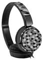 Decal style Skin Wrap for Sony MDR ZX110 Headphones Scales Black (HEADPHONES NOT INCLUDED)