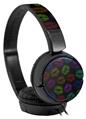 Decal style Skin Wrap for Sony MDR ZX110 Headphones Rainbow Lips Black (HEADPHONES NOT INCLUDED)