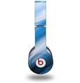 WraptorSkinz Skin Decal Wrap compatible with Beats Solo HD (Original) Paint Blend Blue (HEADPHONES NOT INCLUDED)