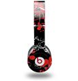 WraptorSkinz Skin Decal Wrap compatible with Beats Solo HD (Original) Emo Graffiti (HEADPHONES NOT INCLUDED)