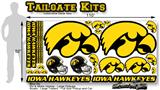 Iowa Hawkeyes HUGE Size Decal Tailgate Kit - Trucks, Camper, Busses and Motor Homes