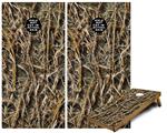 Cornhole Game Board Vinyl Skin Wrap Kit - Premium Laminated - WraptorCamo Grassy Marsh Camo fits 24x48 game boards (GAMEBOARDS NOT INCLUDED)