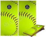 Cornhole Game Board Vinyl Skin Wrap Kit - Premium Laminated - Softball fits 24x48 game boards (GAMEBOARDS NOT INCLUDED)