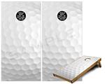Cornhole Game Board Vinyl Skin Wrap Kit - Premium Laminated - Golf Ball fits 24x48 game boards (GAMEBOARDS NOT INCLUDED)