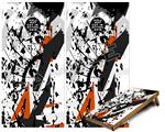 Cornhole Game Board Vinyl Skin Wrap Kit - Premium Laminated - Baja 0018 Burnt Orange fits 24x48 game boards (GAMEBOARDS NOT INCLUDED)