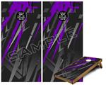Cornhole Game Board Vinyl Skin Wrap Kit - Premium Laminated - Baja 0014 Purple fits 24x48 game boards (GAMEBOARDS NOT INCLUDED)