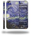 Vincent Van Gogh Starry Night - Decal Style Vinyl Skin (fits Apple Original iPhone 5, NOT the iPhone 5C or 5S)