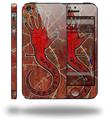 Red Right Hand - Decal Style Vinyl Skin (fits Apple Original iPhone 5, NOT the iPhone 5C or 5S)