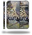 Leopard Cropped - Decal Style Vinyl Skin (fits Apple Original iPhone 5, NOT the iPhone 5C or 5S)