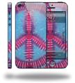 Tie Dye Peace Sign 100 - Decal Style Vinyl Skin (fits Apple Original iPhone 5, NOT the iPhone 5C or 5S)