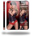 LA Womx Pin Up Girl - Decal Style Vinyl Skin (fits Apple Original iPhone 5, NOT the iPhone 5C or 5S)
