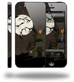 Halloween Haunted House - Decal Style Vinyl Skin (fits Apple Original iPhone 5, NOT the iPhone 5C or 5S)