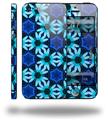 Daisies Blue - Decal Style Vinyl Skin (fits Apple Original iPhone 5, NOT the iPhone 5C or 5S)