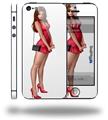 redgirl - Decal Style Vinyl Skin (fits Apple Original iPhone 5, NOT the iPhone 5C or 5S)