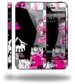 Scene Girl Skull - Decal Style Vinyl Skin (fits Apple Original iPhone 5, NOT the iPhone 5C or 5S)
