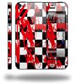 Checkerboard Splatter - Decal Style Vinyl Skin (fits Apple Original iPhone 5, NOT the iPhone 5C or 5S)
