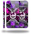 Butterfly Skull - Decal Style Vinyl Skin (fits Apple Original iPhone 5, NOT the iPhone 5C or 5S)