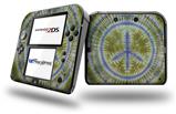 Tie Dye Peace Sign 102 - Decal Style Vinyl Skin fits Nintendo 2DS - 2DS NOT INCLUDED