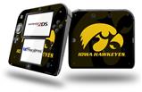 Iowa Hawkeyes Herkey Gold on Black - Decal Style Vinyl Skin fits Nintendo 2DS - 2DS NOT INCLUDED