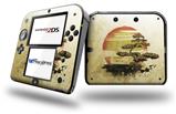 Bonsai Sunset - Decal Style Vinyl Skin fits Nintendo 2DS - 2DS NOT INCLUDED