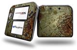 Cartographic - Decal Style Vinyl Skin fits Nintendo 2DS - 2DS NOT INCLUDED