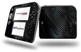 Dark Mesh - Decal Style Vinyl Skin fits Nintendo 2DS - 2DS NOT INCLUDED