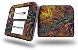 Fire And Water - Decal Style Vinyl Skin fits Nintendo 2DS - 2DS NOT INCLUDED