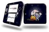 Halloween Jack O Lantern Pumpkin Bats and Zombie Mummy - Decal Style Vinyl Skin fits Nintendo 2DS - 2DS NOT INCLUDED