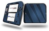 VintageID 25 Blue - Decal Style Vinyl Skin fits Nintendo 2DS - 2DS NOT INCLUDED