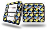 Tropical Fish 01 Black - Decal Style Vinyl Skin fits Nintendo 2DS - 2DS NOT INCLUDED
