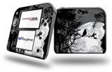 Moon Rise - Decal Style Vinyl Skin fits Nintendo 2DS - 2DS NOT INCLUDED