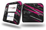 Baja 0014 Hot Pink - Decal Style Vinyl Skin fits Nintendo 2DS - 2DS NOT INCLUDED