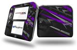Baja 0014 Purple - Decal Style Vinyl Skin fits Nintendo 2DS - 2DS NOT INCLUDED