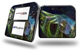 Turbulence - Decal Style Vinyl Skin fits Nintendo 2DS - 2DS NOT INCLUDED