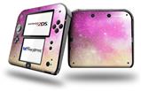Dynamic Cotton Candy Galaxy - Decal Style Vinyl Skin compatible with Nintendo 2DS - 2DS NOT INCLUDED
