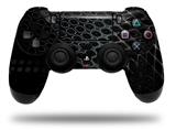 WraptorSkinz Skin compatible with Sony PS4 Dualshock Controller PlayStation 4 Original Slim and Pro Dark Mesh (CONTROLLER NOT INCLUDED)