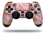 WraptorSkinz Skin compatible with Sony PS4 Dualshock Controller PlayStation 4 Original Slim and Pro Flowers Pattern 12 (CONTROLLER NOT INCLUDED)