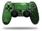 WraptorSkinz Skin compatible with Sony PS4 Dualshock Controller PlayStation 4 Original Slim and Pro Bokeh Butterflies Green (CONTROLLER NOT INCLUDED)