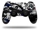 WraptorSkinz Skin compatible with Sony PS4 Dualshock Controller PlayStation 4 Original Slim and Pro Baja 0018 Blue Navy (CONTROLLER NOT INCLUDED)