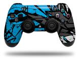 WraptorSkinz Skin compatible with Sony PS4 Dualshock Controller PlayStation 4 Original Slim and Pro Baja 0040 Blue Medium (CONTROLLER NOT INCLUDED)