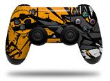 WraptorSkinz Skin compatible with Sony PS4 Dualshock Controller PlayStation 4 Original Slim and Pro Baja 0040 Orange (CONTROLLER NOT INCLUDED)