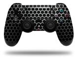 WraptorSkinz Skin compatible with Sony PS4 Dualshock Controller PlayStation 4 Original Slim and Pro Mesh Metal Hex 02 (CONTROLLER NOT INCLUDED)