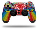 WraptorSkinz Skin compatible with Sony PS4 Dualshock Controller PlayStation 4 Original Slim and Pro Rainbow Music (CONTROLLER NOT INCLUDED)