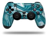 WraptorSkinz Skin compatible with Sony PS4 Dualshock Controller PlayStation 4 Original Slim and ProBlue Marble (CONTROLLER NOT INCLUDED)