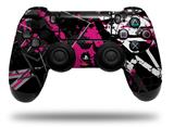 WraptorSkinz Skin compatible with Sony PS4 Dualshock Controller PlayStation 4 Original Slim and Pro Baja 0003 Hot Pink (CONTROLLER NOT INCLUDED)