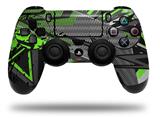 WraptorSkinz Skin compatible with Sony PS4 Dualshock Controller PlayStation 4 Original Slim and Pro Baja 0032 Neon Green (CONTROLLER NOT INCLUDED)